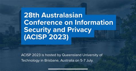 Information Security and Privacy 12th Australasian Conference, ACISP 2007, Townsville, Australia, Ju Doc
